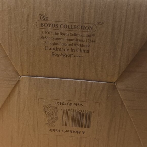 Original Boyd's Bears Collection "A Mother's Pride" Collectible Figure 2007 - Picture 8 of 8